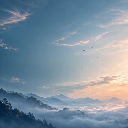 Beyond the Clouds - 432 Hz tuned track cover